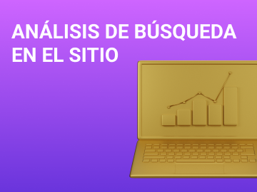 Análisis de búsqueda en el sitio